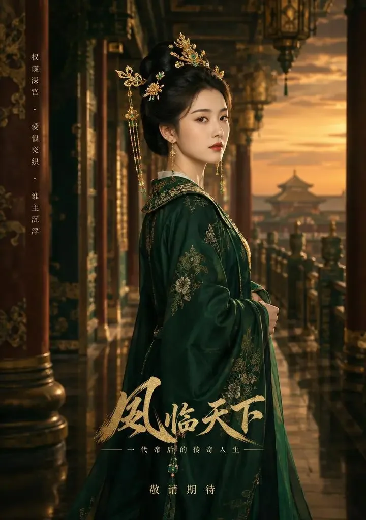 短剧《深宫绝恋：摄政王的掌心妃》首屏推荐背景